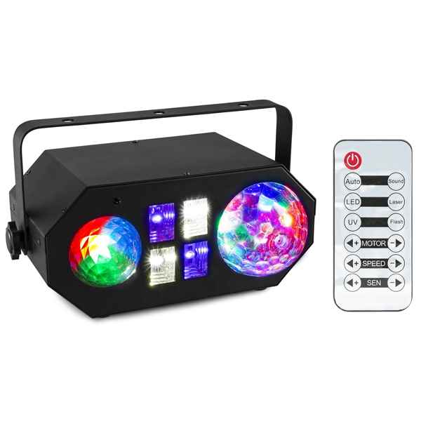 BEAMZ LEDWAVE LED Jellyball, Water wave και UV Effect με Τηλεχειριστήριο (153.683)