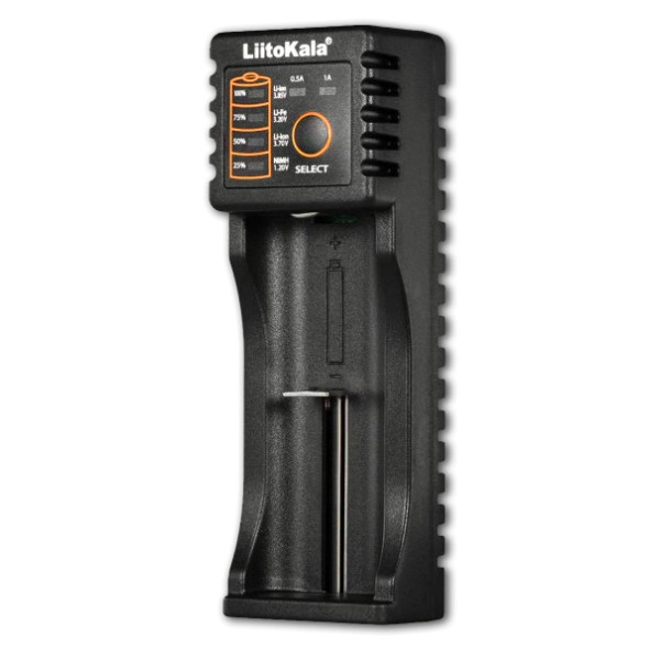 LiitoKala Lii-100 Φορτιστής μπαταριών Ni-Cd / Ni-MH, Li-Ion Li-Ion μέσω USB