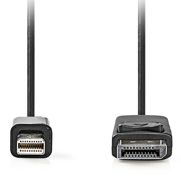 NEDIS CCGL37400BK20 Καλώδιο Mini DisplayPort αρσ. - DisplayPort αρσ. 2m   