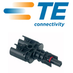 MC4 Female-2xMale Plus 1740277-1 Adaptor Connector για φωτοβολταϊκά Θηλυκό σε 2 Αρσενικά (+)