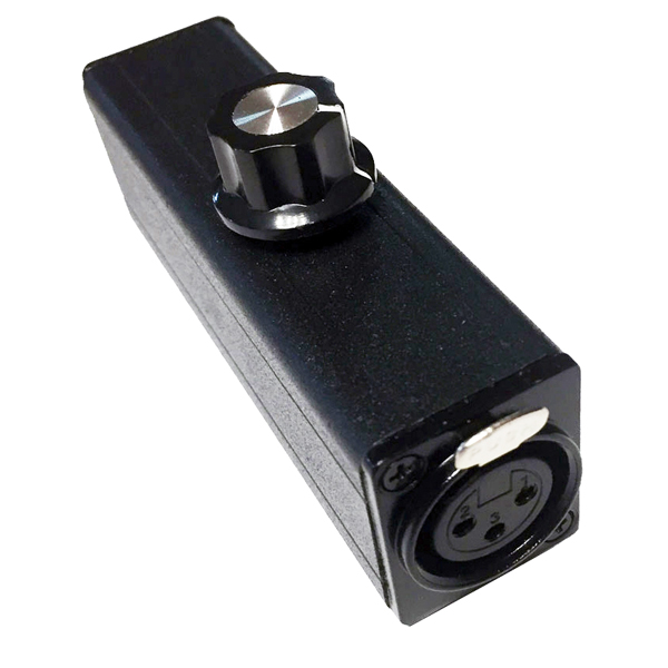 METRO A-116 Αντάπτορας Ρυθμιστής έντασης (εξασθενητής) XLR 3P Αρσενικό σε XLR 3P θηλυκό
