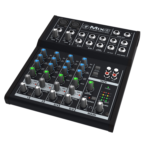 MACKIE Mix8 Κονσόλα 'Ηχου 8 Καναλιών