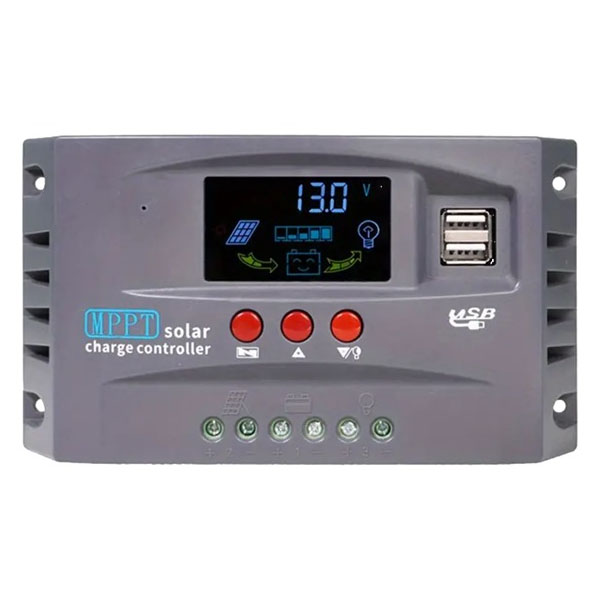 MPPT-5060 Ρυθμιστής Φόρτισης MPPT 60A 12V/24V για Φωτοβολταϊκά  
