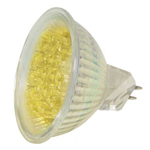 LED Spot 12V 1,5W Κίτρινο MR-16