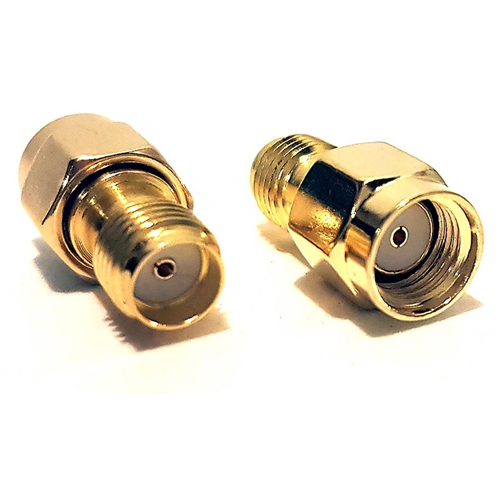 NEDIS CSGP02111GD Adaptors SMA reverse αρσ. - SMA θηλ 2τμχ.