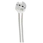 OEM Ντουί καρφωτό Dichroic με καλώδιο σιλικόνης (G4, G5.3, G6.35)