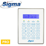 Sigma ORPHEUS KP/W Πληκτρολόγιο αφής με φωτιζόμενα πλήκτρα και LCD οθόνη μπλέ χρώματος