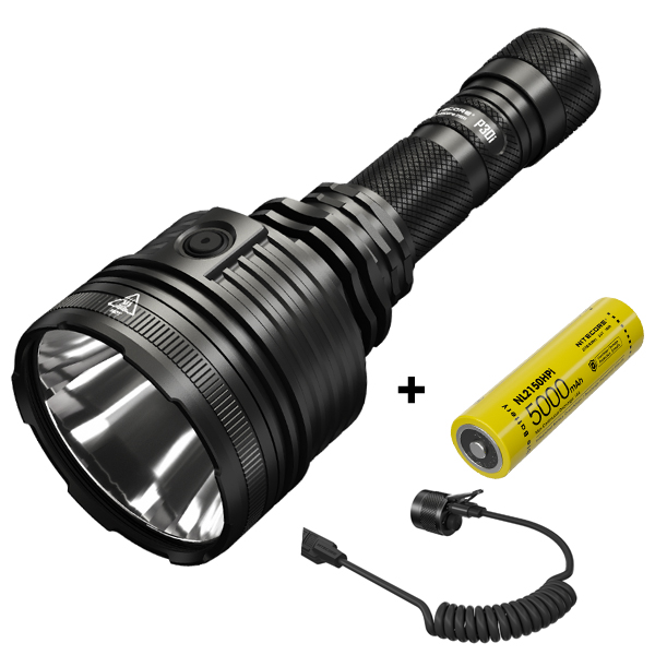 NITECORE P30i Φακός LED PRECISE 2000 Lumens + Μπαταρία 2150Hpi 5000mAh + Επιχ. Διακόπτη RSW2i --
