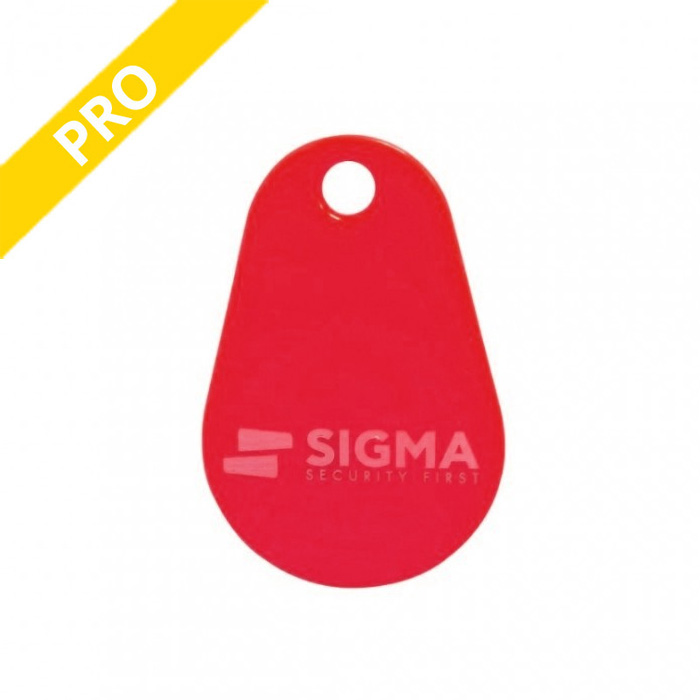 Sigma S-KEY PALETTE/RED (Κόκκινο) Μπρελόκ Proximity για πληκτρολόγια RFID της Sigma
