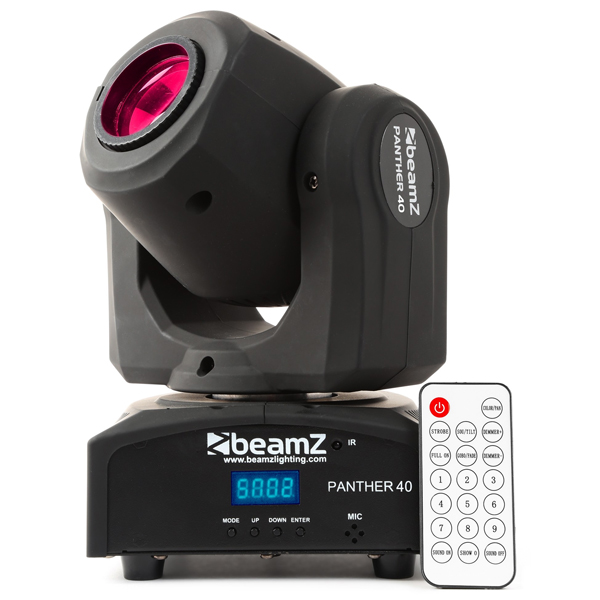 BEAMZ Panther 40 LED Spot 45W moving head DMX 150.461