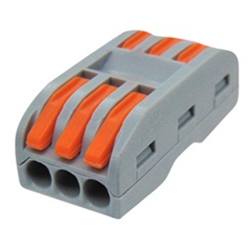 HNM PCT-223 Κλέμα ταχείας σύνδεσης 3P σε 3P αγωγών 0.5mm~4mm  