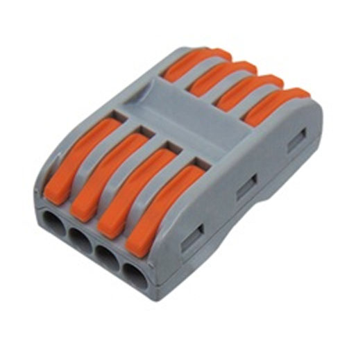 HNM PCT-224 Κλέμα ταχείας σύνδεσης 4P σε 4P αγωγών 0.5mm~4mm   