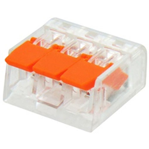 HNM PCT-413 Κλέμα ταχείας σύνδεσης 3P αγωγών 0.5mm~4mm  