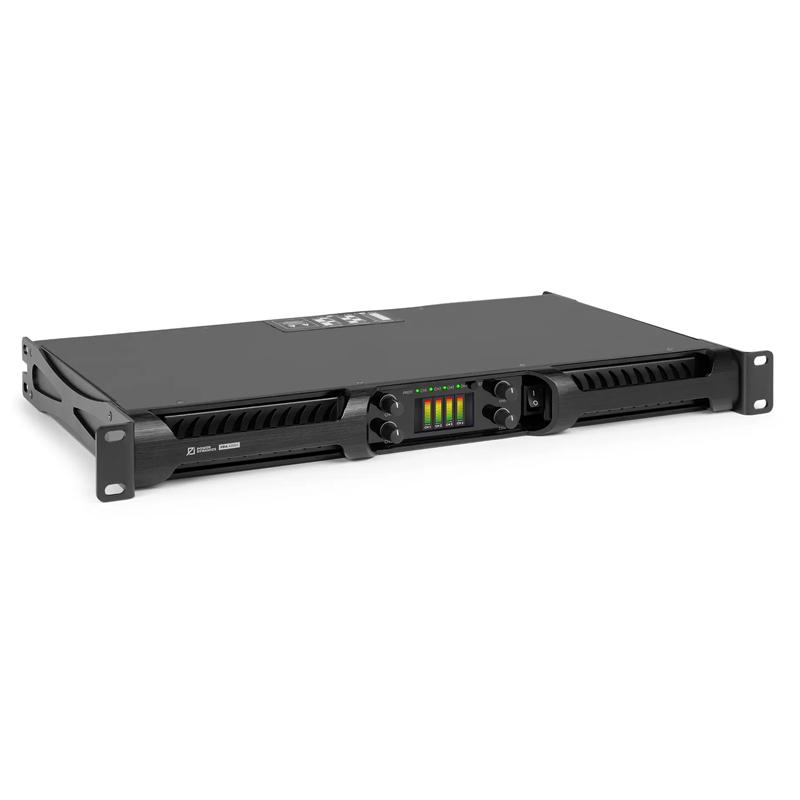 POWER DYNAMICS PDA-X2004 Επαγγελματικός Ενισχυτής Class-D 4x 500W RMS (100V / 8 Ohm) 172.130