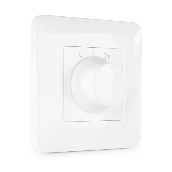 POWER DYNAMICS PDWS Επιλογέας A / B σύνδεσης 2 σετ ηχείων σε 1 ενισχυτή 952.568