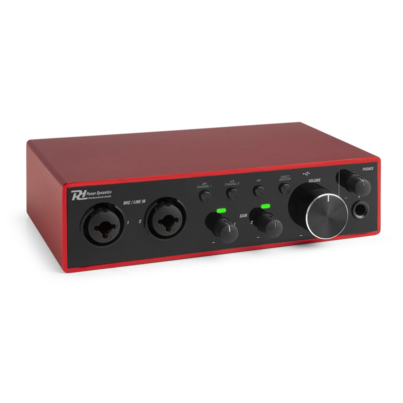 POWER DYNAMICS PDX22 USB audio interface Combi Κάρτα ήχου (172.769)