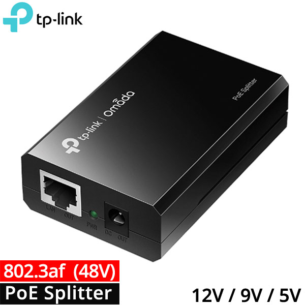 TP-LINK POE10R v5.20 Gigabit PoE Splitter 802.3af με Έξοδο 5/9/12V