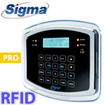 SIGMA PROTEUS RFID/B Πληκτρολόγιο αφής με φωτιζόμενη LCD οθόνη και πλήκτρα και αναγνώστη RFID