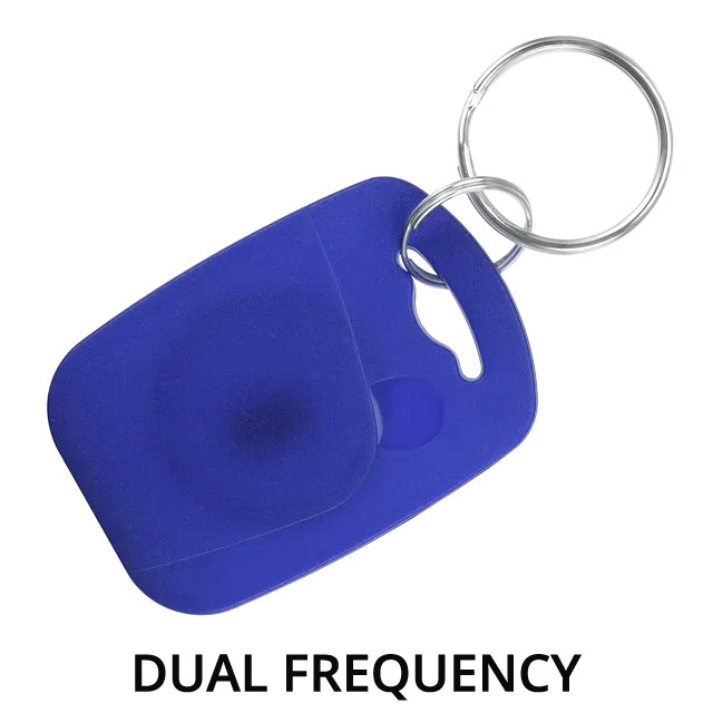 PSP-EM-MF Μπρελόκ Proximity ΔΙΠΛΗΣ ΣΥΧΝΟΤΗΤΑΣ (EM 125KHz + MIFARE 13.56Mhz) σε ΜΠΛΕ Χρώμα