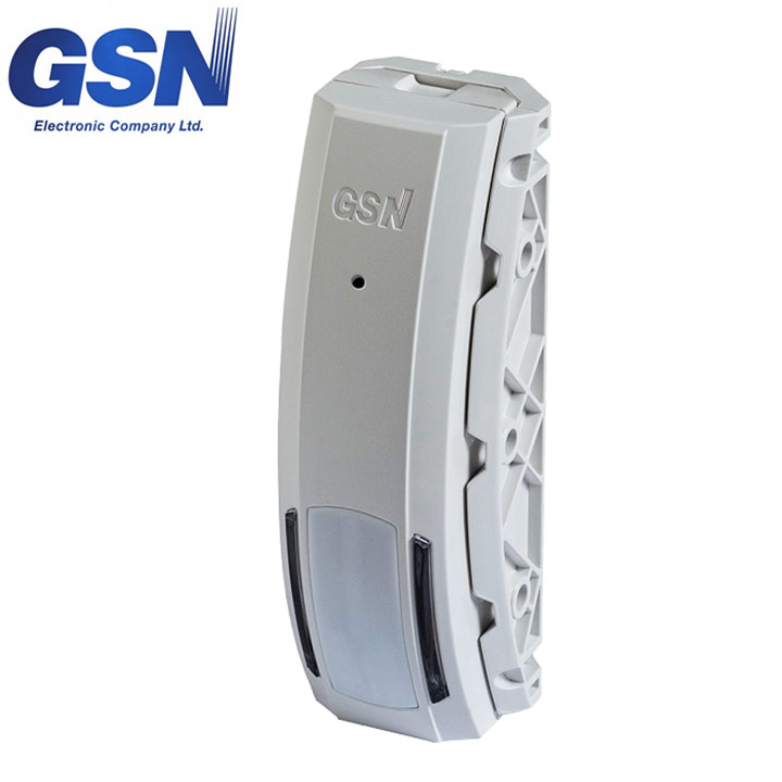 GSN Patrol 107 PET Ανιχνευτής Κουρτίνας PIR Εσωτερικού χώρου με Pet Immunity και Ανιχνευτή Θραύσης Τζαμιών