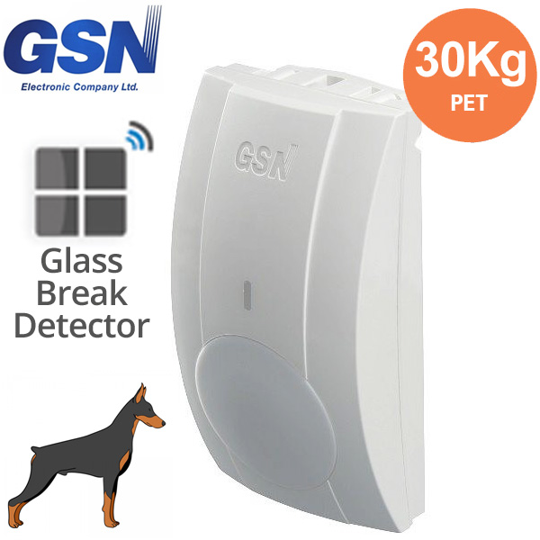 GSN Patrol 803 Pet Ανιχνευτής Κίνησης PIR και θραύσης κρυστάλλων με αγνόηση κατοικίδιων