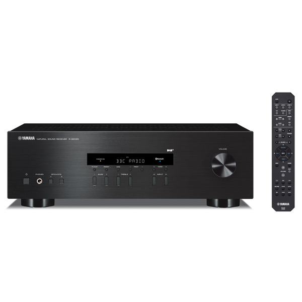 YAMAHA R-S202D (B) BLACK Στερεοφωνικός Ραδιοενισχυτής Hi-FI 2x100W με Blluetooth και DAB+