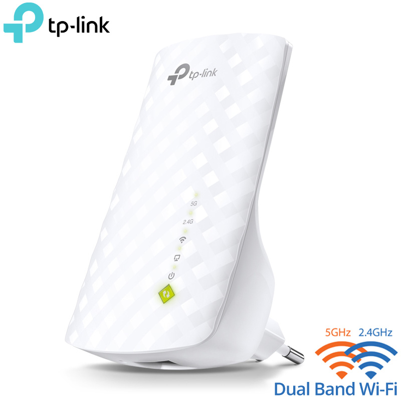 TP-LINK RE200 v5.0 AC750 Dual Band Wi-Fi Range Extender (2.4 & 5GHz)