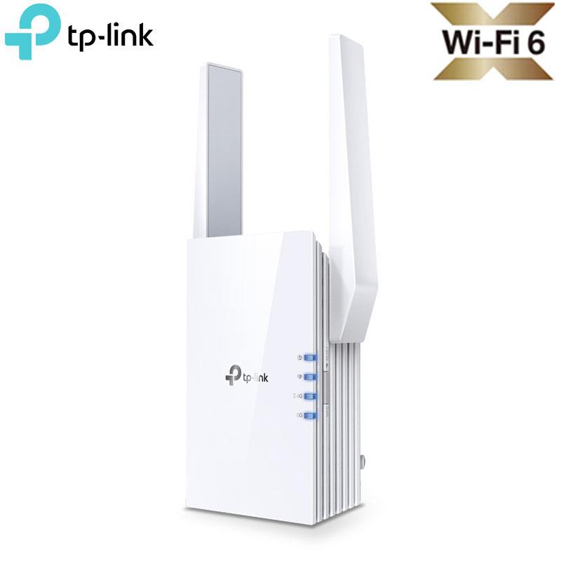 TP-Link RE705X v1.0 AX3000 Dual-Band Mesh Wi-Fi 6 Range Extender 2,4GHz and 5GHz 
