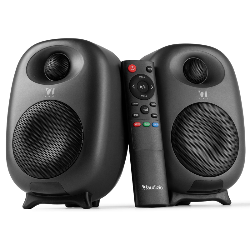 AUDIZIO RS60 Ενεργό σετ ηχείων Βιβλιοθήκης 120 Watt, Bluetooth, USB, Opt, IRC (ζεύγος) 100.380