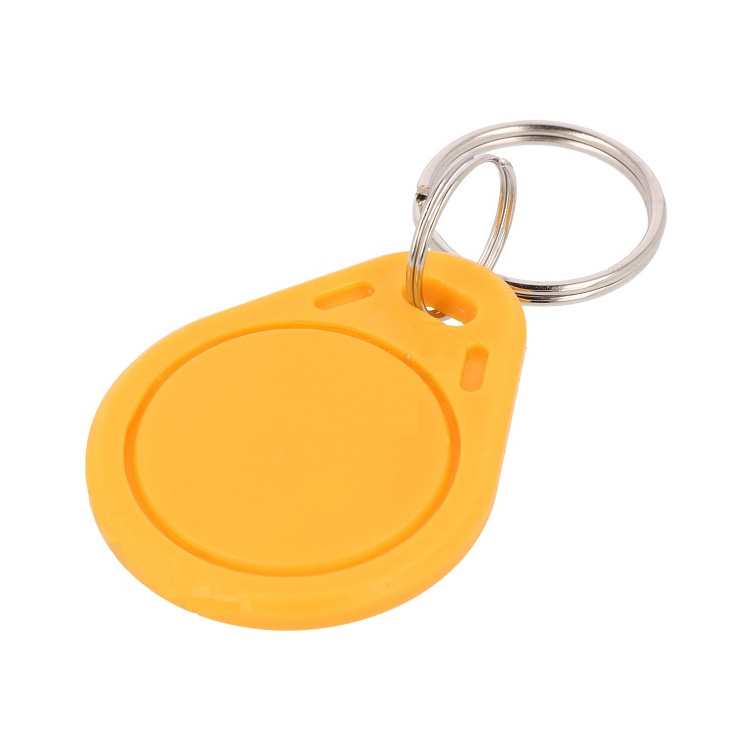 SK103-Yellow - KEYFOB RFID TAG 125KHz Μπρελόκ Proximity σε Κίτρινο Χρώμα (Χωρίς Αρίθμηση)