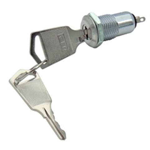 ULTIMAX S1091B-1 Διακόπτης κλειδί OFF-ON SPST 2 ακροδεκτών Φ12mm