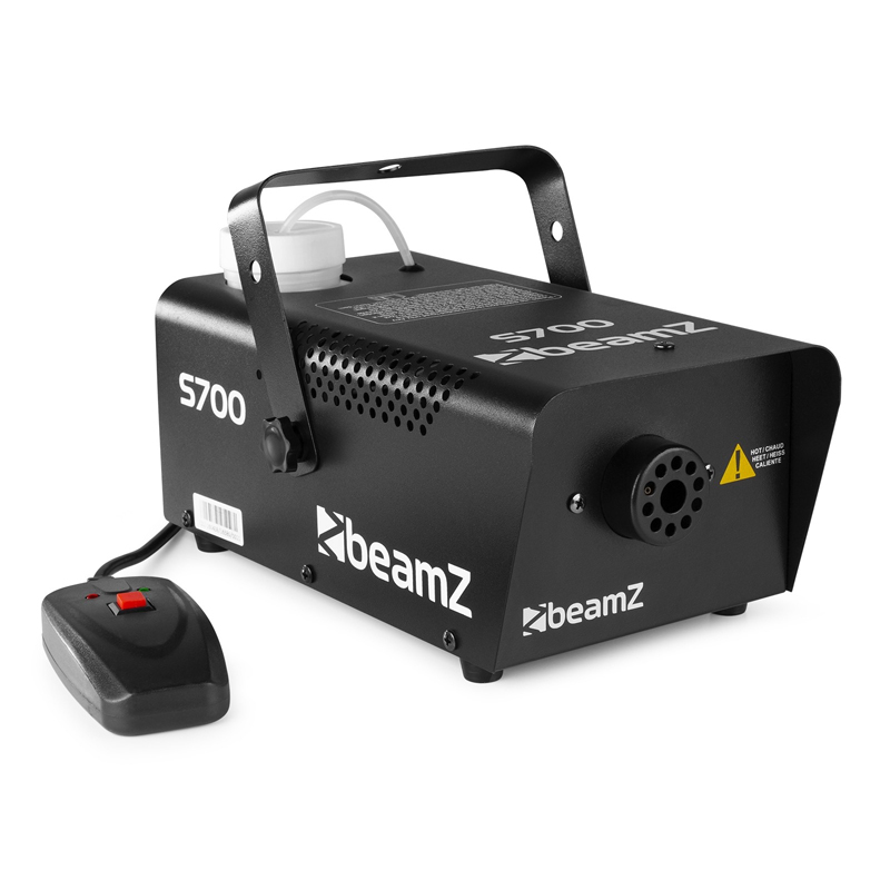 BEAMZ S700 Μηχανή Καπνού 700 Watt Με Ενσύρματο Χειριστήριο και Υγρό 160.438