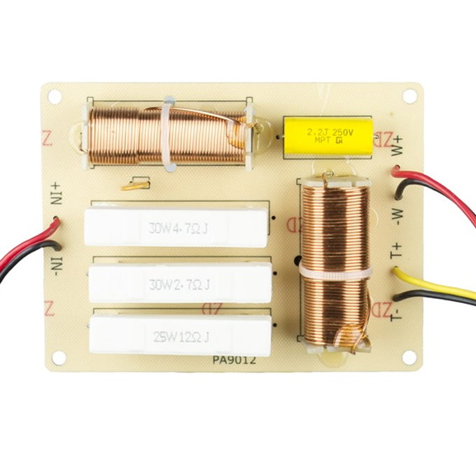 REACT SEC-121 Crossover 2 Δρόμων 8 Ohm 500 Watt