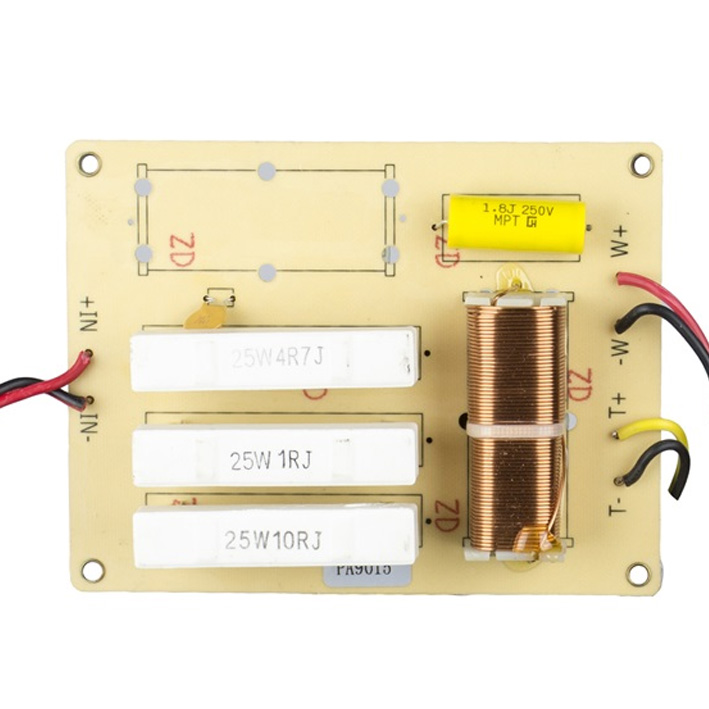 REACT SEC-151 Crossover 2 Δρόμων 8 Ohm 500 Watt