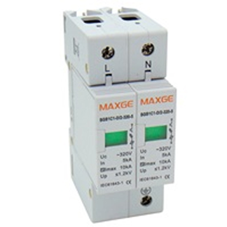 MAXGE SGS1C1-C Αντικεραυνικό Ράγας T2 2P 40kA 230V [03.018.0417]