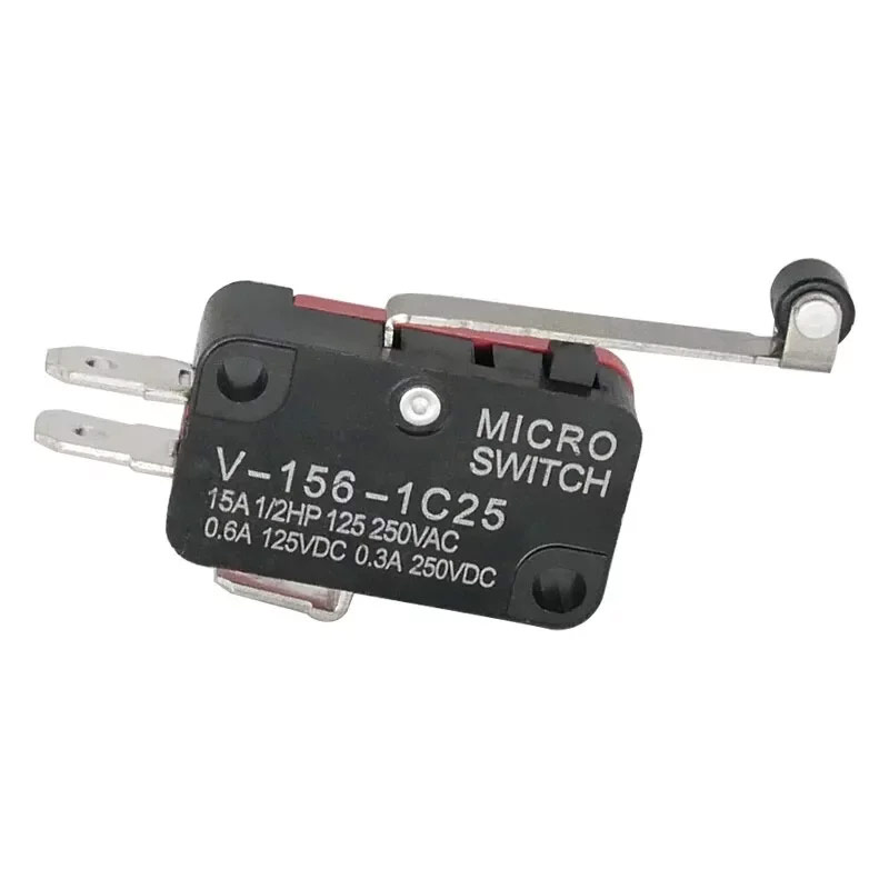SIGMA 2316003 Tamper Σειρήνας / Μικροδιακόπτης Microswitch V-156-1C25 με Μοχλό και Ρουλεμάν, Χωρίς Καλώδια