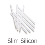 Slim Ράβδος θερμής Σιλικόνης Φ7.2mm σε διάφανο χρώμα (τεμάχιο)