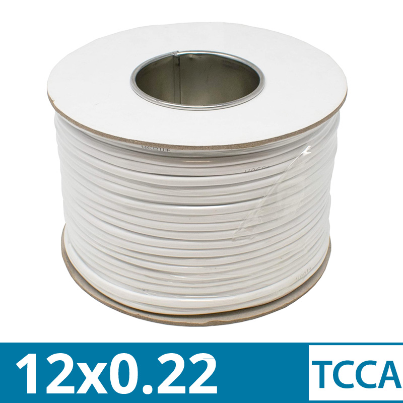 SL-012 Καλώδιο συναγερμού TCCA 12 αγωγών 12x0.22 σε Στροφείο 100μέτρων