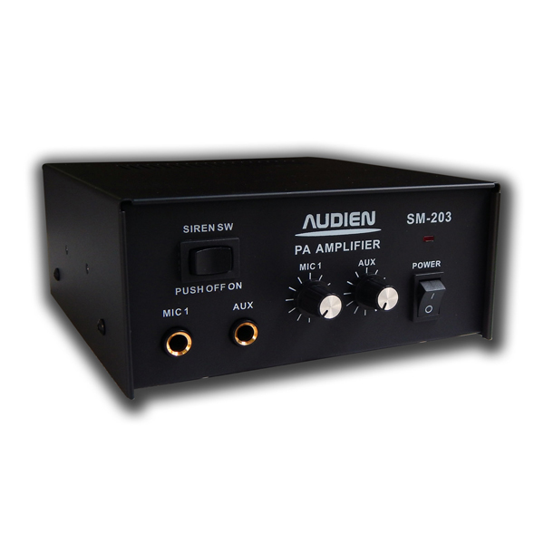 AUDIEN SM-203 PA Μικροφωνικός ενισχυτής 12V αυτοκινήτου 18Watt