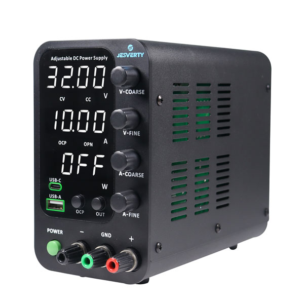 JESVERTY SPS-3010V Εργαστηριακό τροφοδοτικό 1 Εξόδου 0-30V 0-10A LCD Display 