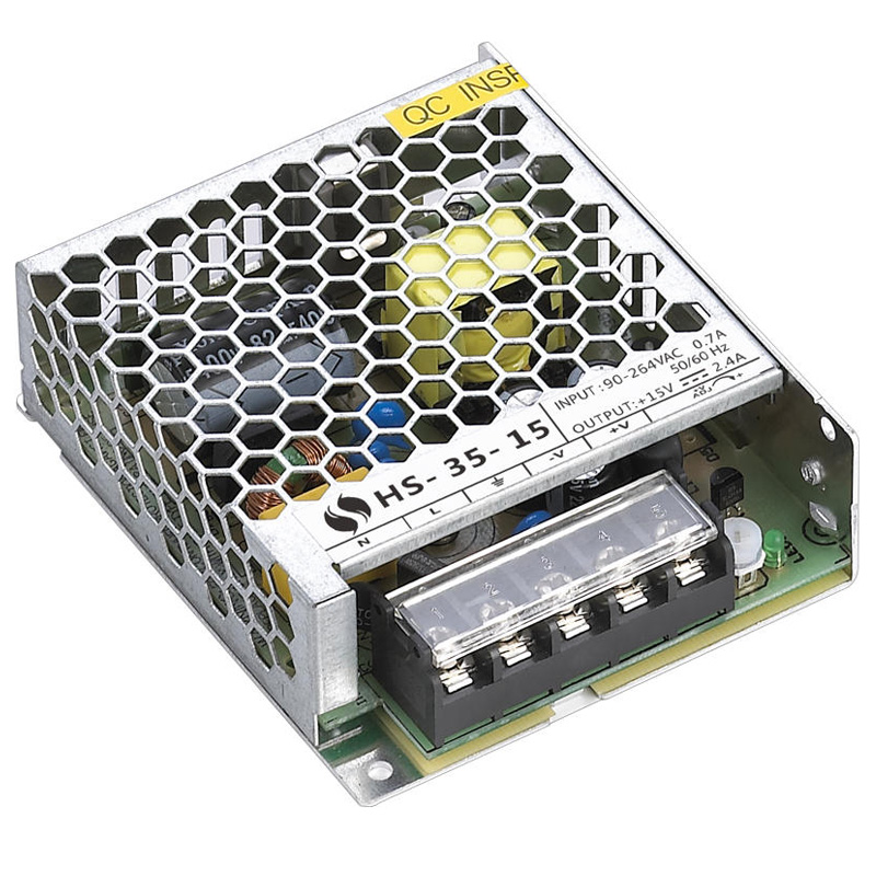 HS-35 Τροφοδοτικό Switching 15VDC 2.4A (35W) για τον πίνακα SPRO-64