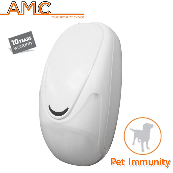 AMC SMILE-19/P Ανιχνευτής Κίνησης Dual PIR εμβέλειας 15μ με αγνόηση κατοικιδίων