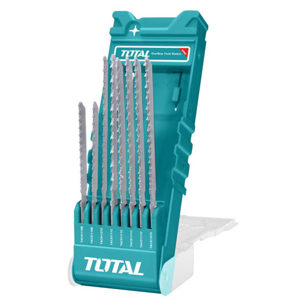 TOTAL TACSD7386 Σετ Μαχαίρια Σέγας Ξύλου - Μετάλλου 8τμχ.