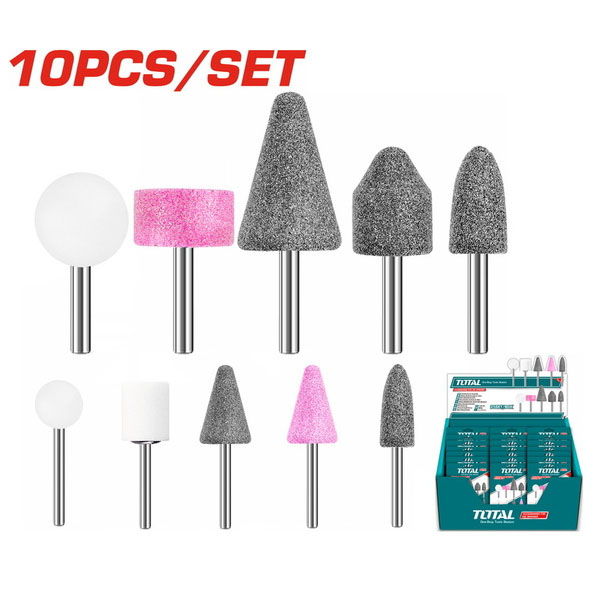 TOTAL TAKB1001 Σετ Εξαρτημάτων Dremel 10τμχ. 