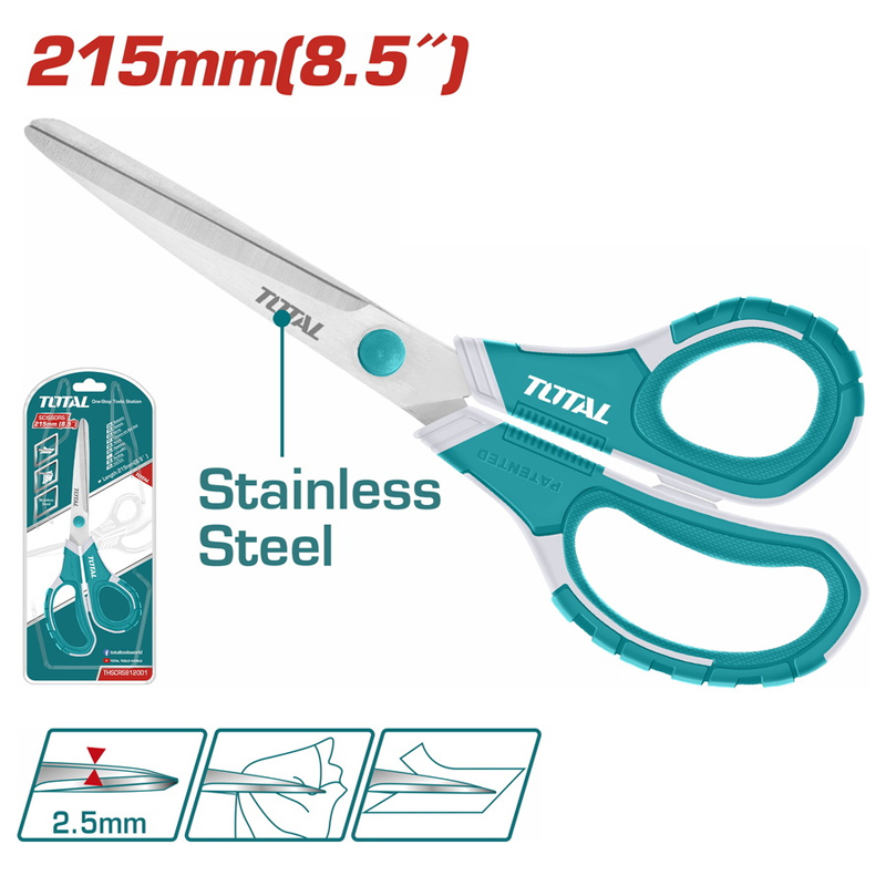 TOTAL THSCRS812001 Ψαλίδι Γενικής Χρήσης 215mm