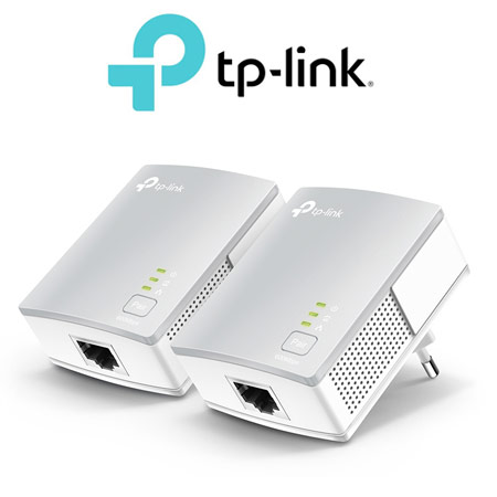 TP-LINK TL-PA4010KIT V4.0 AV600 Powerline Starter Kit 600Mbps 
