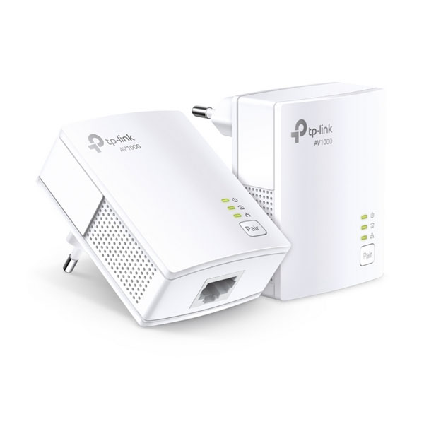 TP-LINK TL-PA7017 KIT v4.0 AV1000 Powerline Starter Kit 1000Mbps 