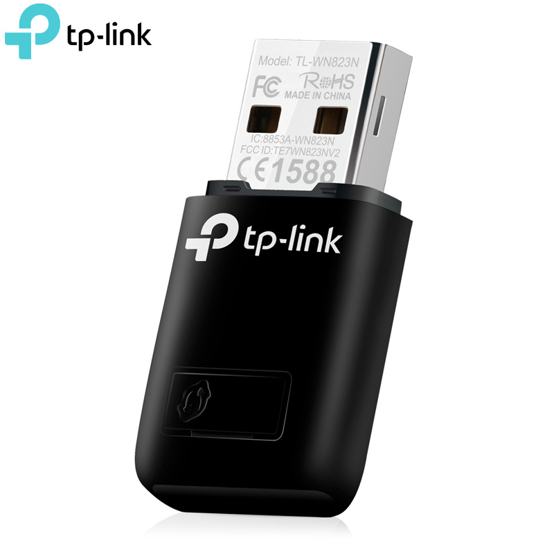 TP-LINK TL-WN823N v4.0 Mini Wireless N USB Adapter 300Mbps 