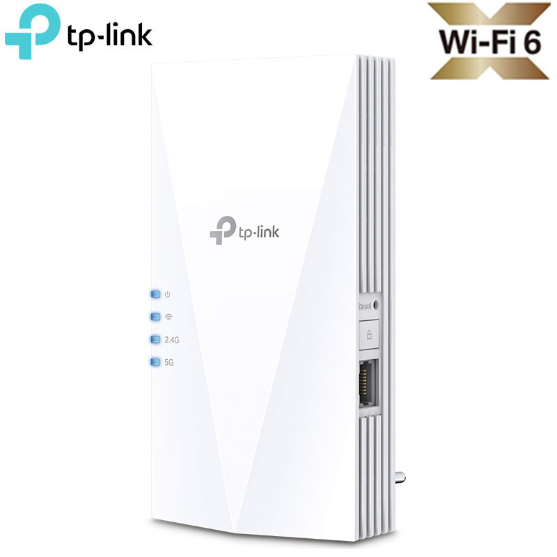 TP-Link RE500X v2.0 AX1500 Dual-Band Mesh Wi-Fi 6 Range Extender 2,4GHz and 5GHz  