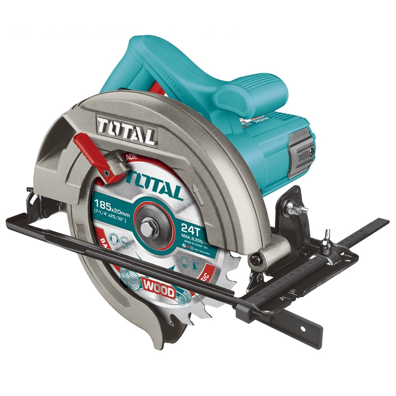 TOTAL TS11418526 Δισκοπρίονο Ξύλου χειρός 1400W 185mm (χωρίς δίσκο)